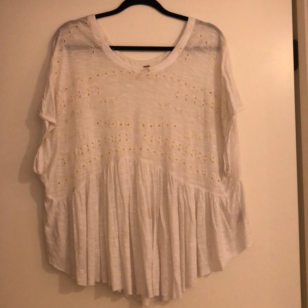 Free People Short Sleeve Top